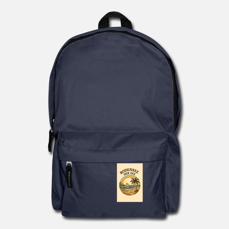 Bodensee - DER See - Rucksack - Navy