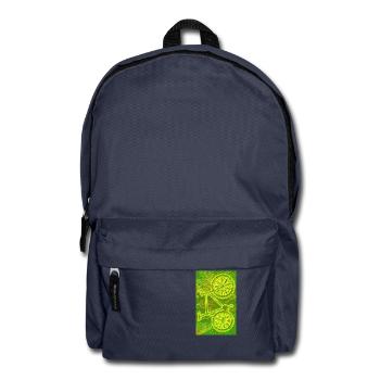 Fixie / Fahrrad NEON - Rucksack - Navy - Vorne