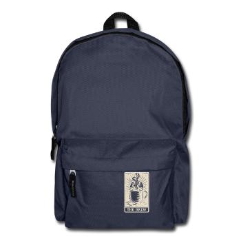 Occult Coffee Tarot – The Brew Card Art - Backpack - navy - Front