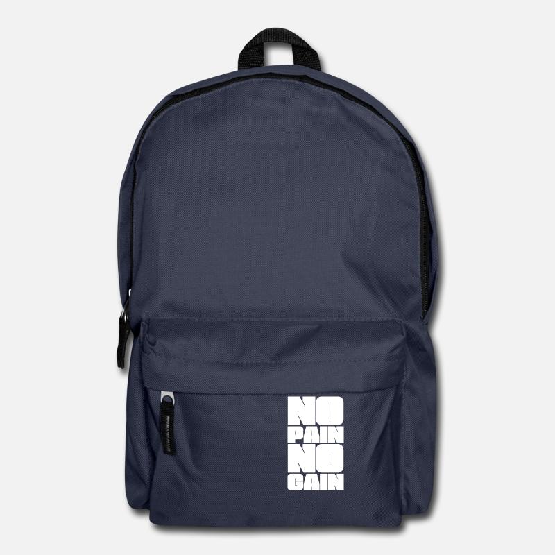 No pain, no gain - Backpack - navy
