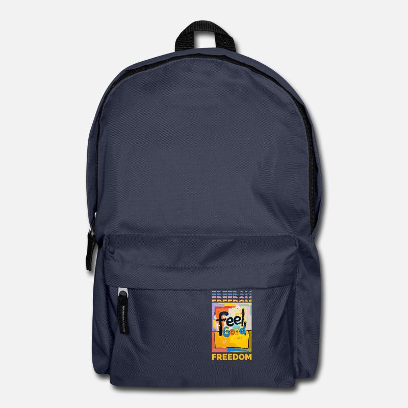 Liberté Se sentir bien liberté - Sac à dos - bleu marine
