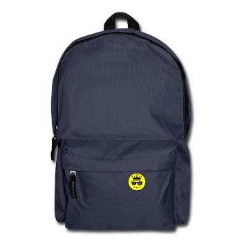 Sonnenbrille Krone Urlaub - Rucksack - Navy - Vorne