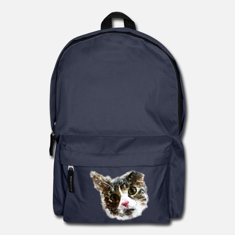 gxp katze for real wasserfarbe mix - Rucksack - Navy