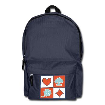 Checkerboard 2 von helfspawn - Rucksack - Navy - Vorne