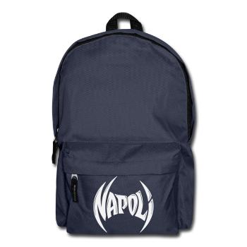Napoli Crest Typography - Backpack - navy - Front