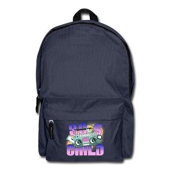 Enfant des années 80 - Sac à dos - bleu marine - Devant