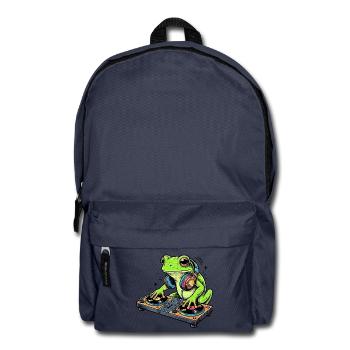 DJ Frosch - Rucksack - Navy - Vorne