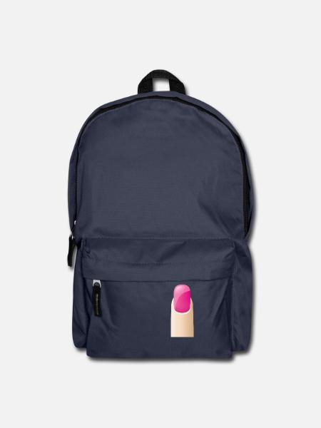 Smiley Fingernail - Rucksack - Navy