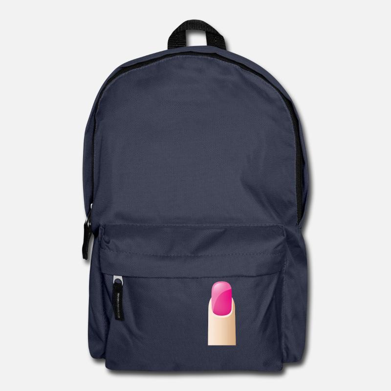 Smiley Fingernail - Sac à dos - bleu marine