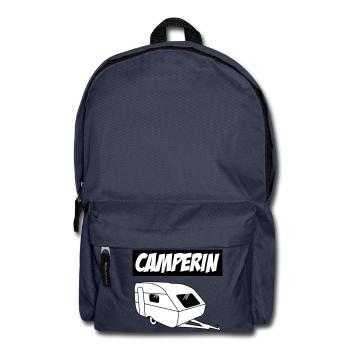 Camperin - Die besten Frauen der Welt! - Rucksack - Navy - Vorne