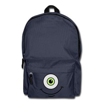 monster eye - Backpack - navy - Front
