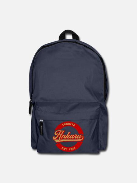 Ankara Vintage Logo Est 1923 - Rucksack - Navy