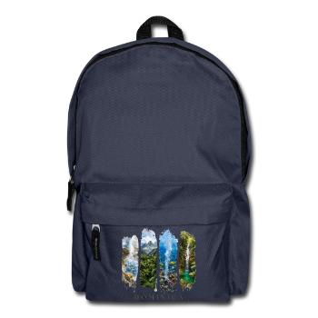 Dominica Vacation Travel – Caribbean Nature & Country - Backpack - navy - Front