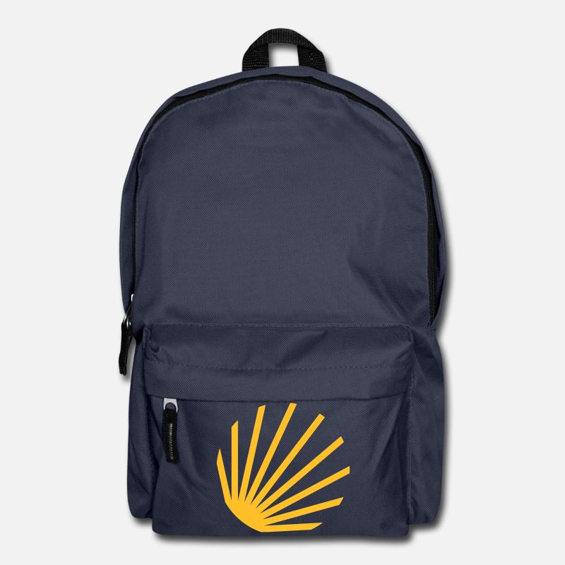 Symbole d'une coquille Saint-Jacques - Sac à dos - bleu marine