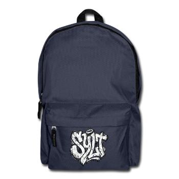 Sylt Graffiti Oldschool Hip Hop - Rucksack - Navy - Vorne