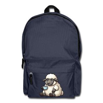 Schaf Schafe Schäfer Schafhalter Schafbock - Rucksack - Navy - Vorne