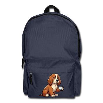 Cocker Spaniel Cockerhund Cocker Spaniel Besitzer - Rucksack - Navy - Vorne