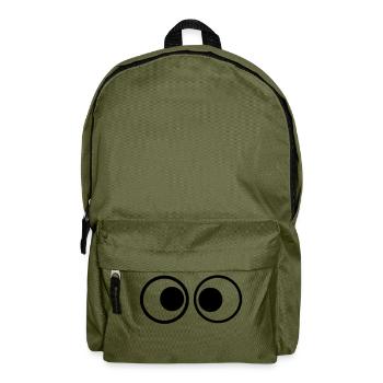 Yeux 1 - Sac à dos - vert olive - Devant