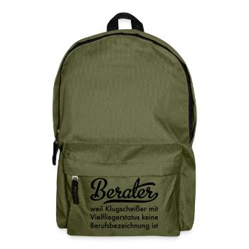 Berater - Rucksack - Olivgrün - Vorne