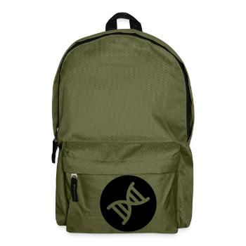 DNA Doppelhelix - Rucksack - Olivgrün - Vorne