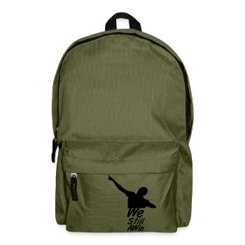 We Still A Win - Rucksack - Olivgrün - Vorne