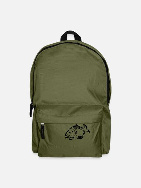 Karpfen - Rucksack - Olivgrün