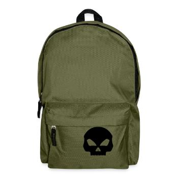 Totenkopf - Rucksack - Olivgrün - Vorne