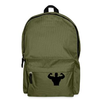 muscles_2 - Rucksack - Olivgrün - Vorne