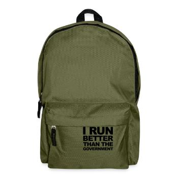 Run - Rucksack - Olivgrün - Vorne