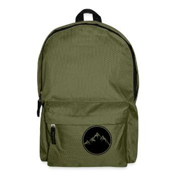 mountains icon - Rucksack - Olivgrün - Vorne