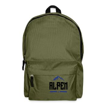 alpen design - Rucksack - Olivgrün - Vorne