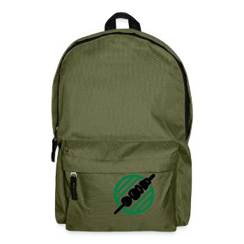Kebab Grillen - Rucksack - Olivgrün - Vorne