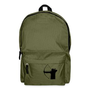 Bogenschütze - Rucksack - Olivgrün - Vorne