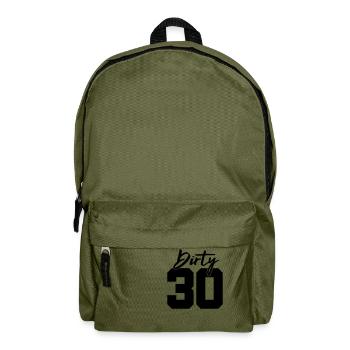 dirty 30 geburtstag - Rucksack - Olivgrün - Vorne