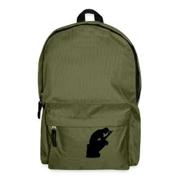 Rodins Denker - Rucksack - Olivgrün - Vorne