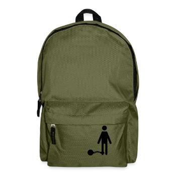 Hochzeit - Rucksack - Olivgrün - Vorne