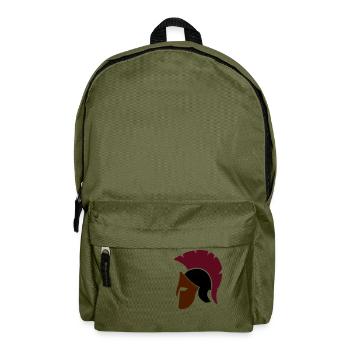 sparta_helm_2 - Rucksack - Olivgrün - Vorne