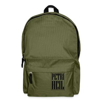 Petri Heil - Rucksack - Olivgrün - Vorne