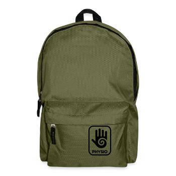 Krankengymnast / Krankengymnastin / Physio / - Rucksack - Olivgrün - Vorne