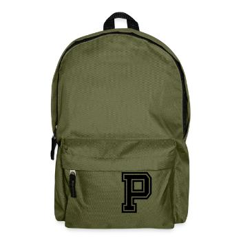 p - Rucksack - Olivgrün - Vorne