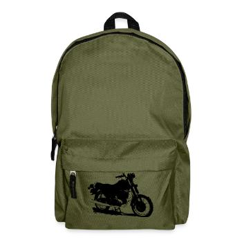 MZ ETZ 250 schräg - Rucksack - Olivgrün - Vorne