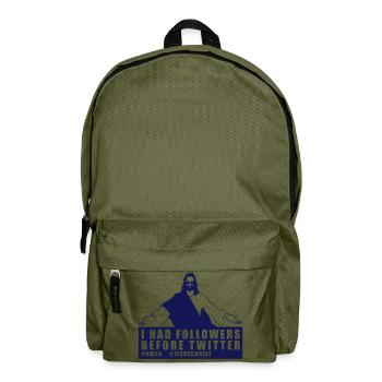 Jesus swag - Rucksack - Olivgrün - Vorne
