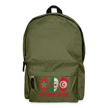 MAGHREB UNITED المغرب - Rucksack - Olivgrün - Vorne