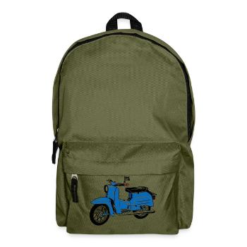 Simson Schwalbe KR51 - Rucksack - Olivgrün - Vorne