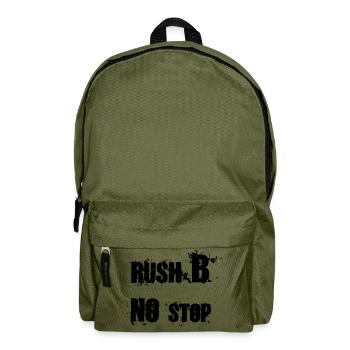 RUSH B NO STOP - Rucksack - Olivgrün - Vorne