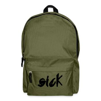 krank - Rucksack - Olivgrün - Vorne