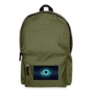 Auge - Rucksack - Olivgrün - Vorne