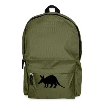 aardvark erdferkel2 - Rucksack - Olivgrün - Vorne