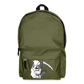Tot mit Sense - Rucksack - Olivgrün - Vorne