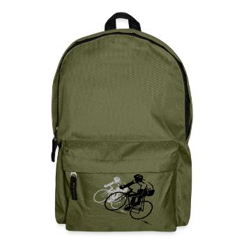 bicycle mountain bike cyclist mountainbike fahrrad - Rucksack - Olivgrün - Vorne